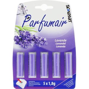Parfumair - Geurstaafjes voor Stofzuiger - Lavendel - 5 Stuks