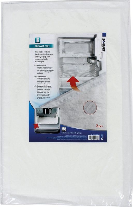 Ontdooi Mat - Vriezer - 2 Stuks - 55 x 38 cm