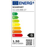 Scanpart - Koelkastlamp E14 LED - 15W - 100 Lumen - Mat - 1 stuk