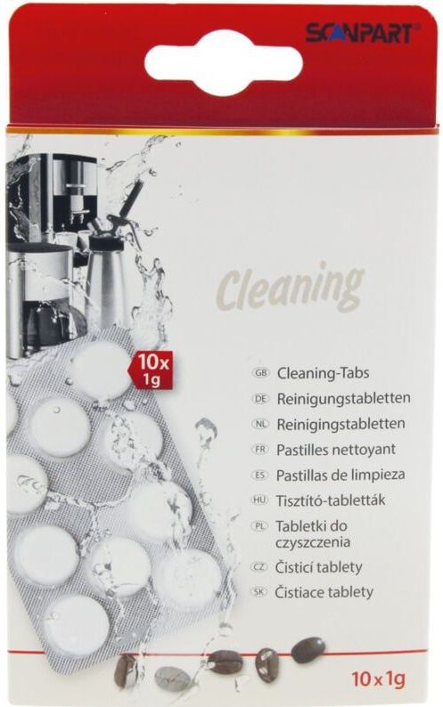Scanpart - Reinigingstabletten - Koffie & Espresso - 10 Stuks