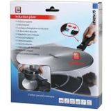 Scanpart - Inductie Adapterplaat - RVS - 22 cm - Afneembare Handgreep