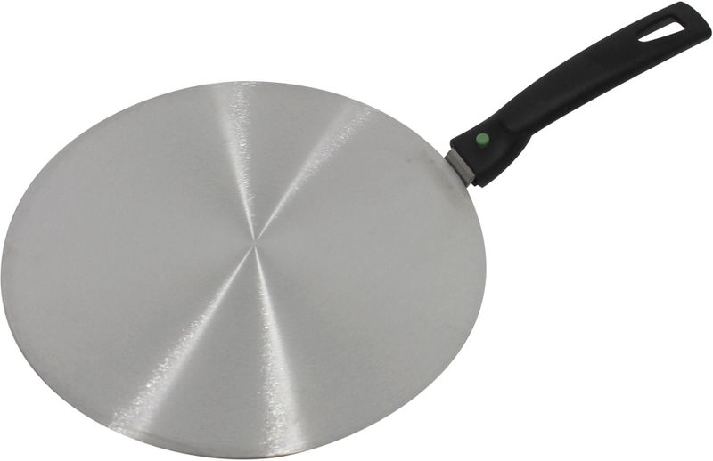 Scanpart - Inductie Adapterplaat - RVS - Diameter 26 cm - Afneembare Handgreep