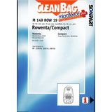 CleanBag - Stofzuigerzakken - 4 Stuks - Geschikt voor Rowenta Compact Power