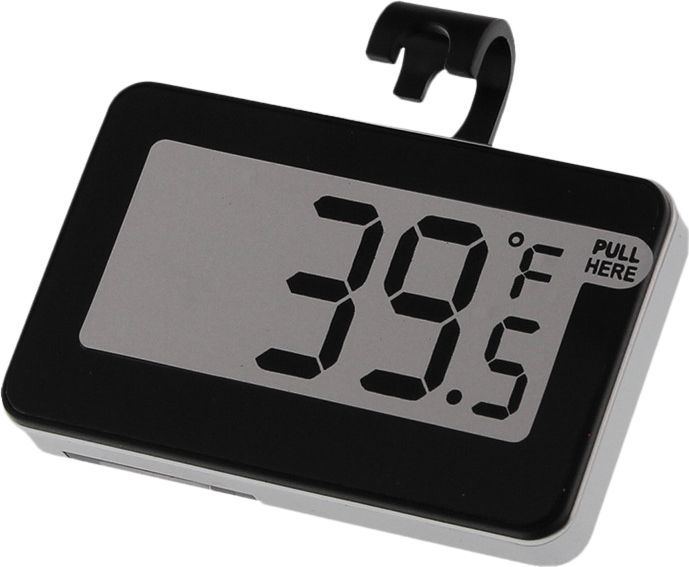 Scanpart - Digitale Thermometer - Koelkast - Zwart - Inclusief Batterij