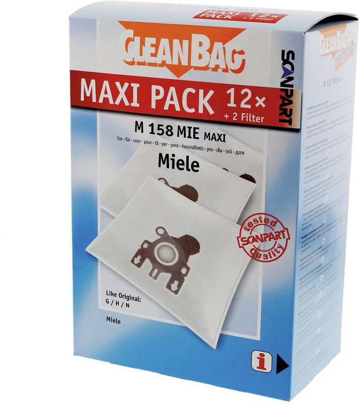 CleanBag - Microfleece+ - Stofzuigerzakken - Alternatief