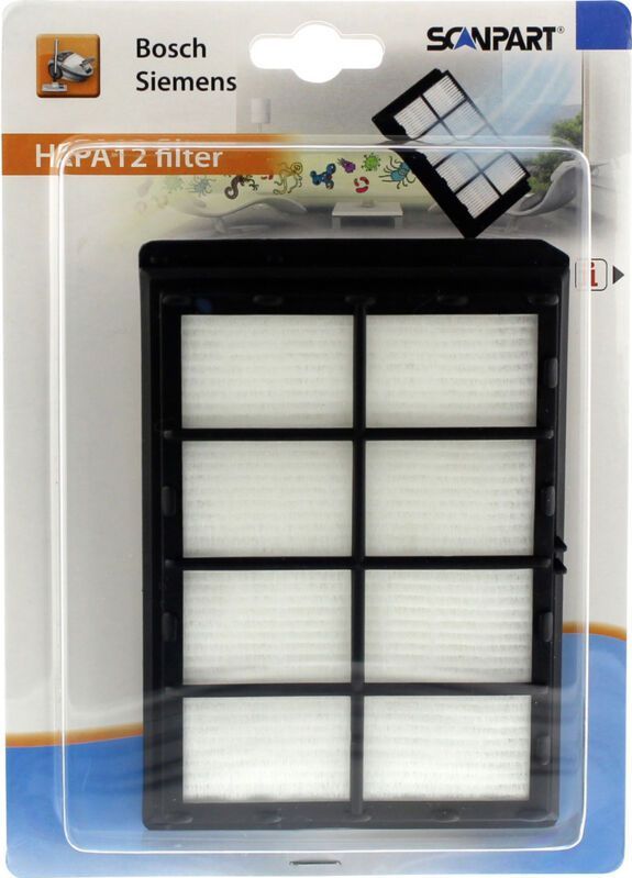 Scanpart HEPA stofzuiger filter H12 - Geschikt voor Bosch Siemens - BBZ8SF1 - FA0500 - Alternatief