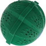 Happy Earth - Wasbal - Wit - Keramisch - 1 stuk