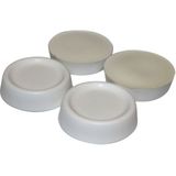 Scanpart - Trillingsdempers - Wit - Kunststof - Set van 4 stuks
