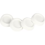 Scanpart - Trillingsdempers - Wit - Kunststof - Set van 4 stuks