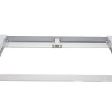 Tussenkader - Werkblad - Wit - Aluminium - Geschikt voor Wasmachines