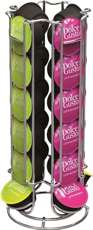 Scanpart capsulehouder - RVS - Geschikt voor 24 Dolce Gusto capsules - Cuphouder - Koffiecups houder