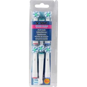 tandenborstels Cross Clean 6st.