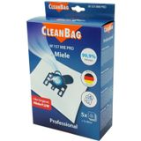 CleanBag - Professional Stofzuigerzakken - 5 Stuks - Geschikt voor Miele