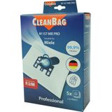 CleanBag Professional stofzuigerzakken 5 stuks - Geschikt voor Miele S241-256i, S290-S299, S300i-S399, S500-S578, S700-S799, S4000-S4999, S6000-S6999, Compact C1, Compact C2 & Complete C1 - FJM - Inclusief 2 filters - Alternatief