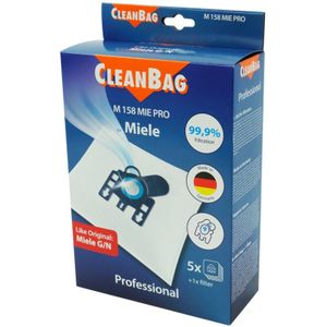 CleanBag - Professional Stofzuigerzakken - 5 Stuks - Geschikt voor Miele GN