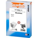 Scanpart - Cleanbag Stofzak - Moulinex Powerstar - Inhoud 5 Microfilter