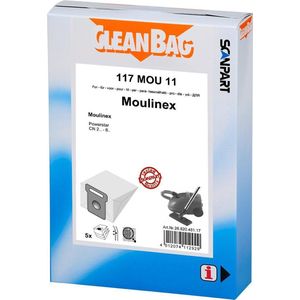 Scanpart Cleanbag 117mou11 Stofzak Moulinex Powerstar