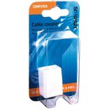 Scanpart - Koppelstuk - UTP Kabel - Wit