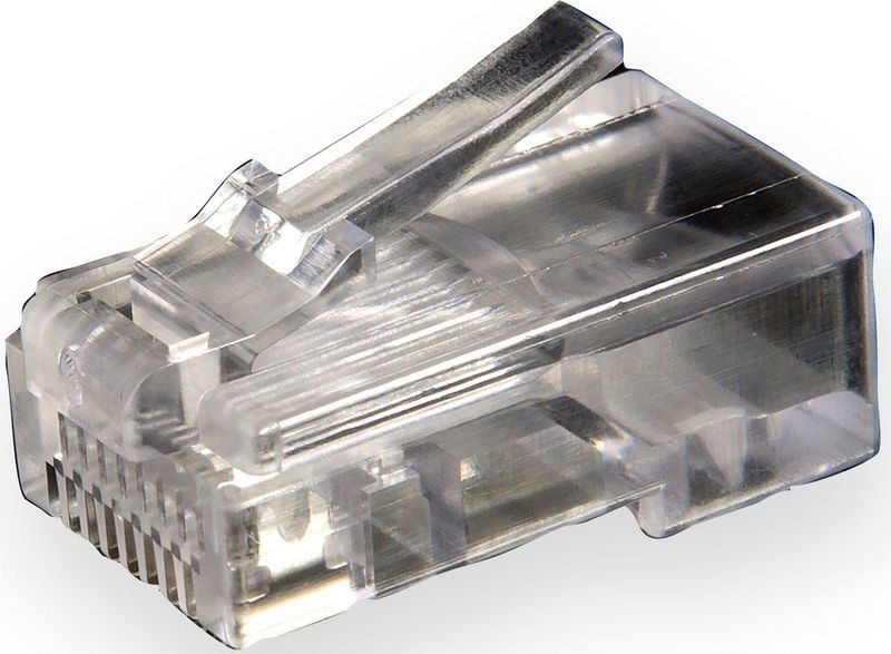 Stekkers - Modulair 8/8 - RJ45 - Verpakt per 5 Stuks