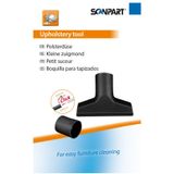 Scanpart - Stofzuigermondstuk - Meubelborstel - Zwart - Universeel