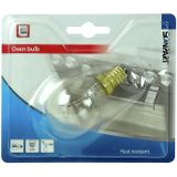 Scanpart - Ovenlamp E14 - 40W - Bol P45 - 300 Graden - 1 Stuk