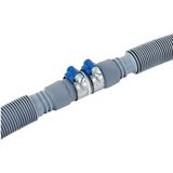 Scanpart - Afvoerslang Verbindingsset - Kunststof - 2 Slangklemmen 20 en 32 mm