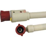Scanpart - Aanvoerslang Wasmachine - Beige - Universeel - 2 Meter - Met Waterstop