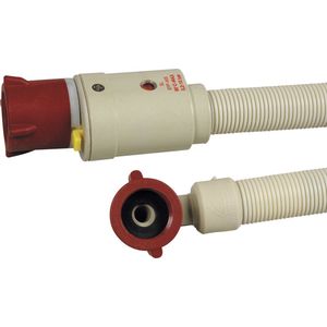 Scanpart aanvoerslang wasmachine met waterstop 2 meter - Met beveiliging - Ook geschikt voor vaatwasser - Aquastop - Aanvoer slang - Universeel