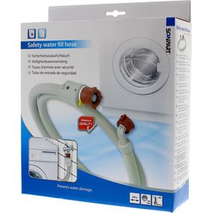 Scanpart aanvoerslang wasmachine met waterstop 2 meter - Met beveiliging - Ook geschikt voor vaatwasser - Aquastop - Aanvoer slang - Universeel