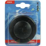 Scanpart voetschakelaar voor lampsnoer - Zwart - Vloerschakelaar - Snoerschakelaar