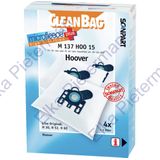 CleanBag stofzuigerzakken 4 stuks - Geschikt voor Hoover Arianne Freemotion Purepower Sensory Telios - H30 H52 H60 - Inclusief 1 filter - Alternatief
