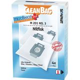 CleanBag - Stofzuigerzakken - Synthetisch - 4 Stuks