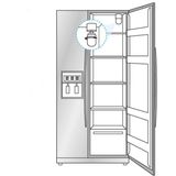 Scanpart - Waterfilter - Geschikt voor Samsung - Intern - Alternatief