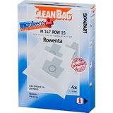 CleanBag - Stofzuigerzakken - 4 Stuks - Geschikt voor Moulinex Rowenta