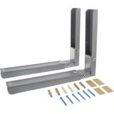 Scanpart - Wand Bevestigingsbeugels - Magnetron Accessoire - Zilver