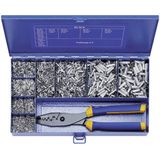 Klauke - SK32B - Adereindhulzen Assortiment - 0,50 mm² - 16 mm² - Metaal - 4900 Stuks