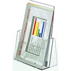helit Tischprospekthalter A5 1-Fach transparent