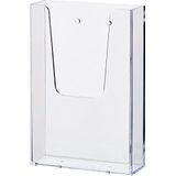 helit Wandprospekthalter transparent 1/3 DIN A4