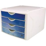 Ladebox the chameleon, 4 laden in A4-formaat doorlopend, modern design