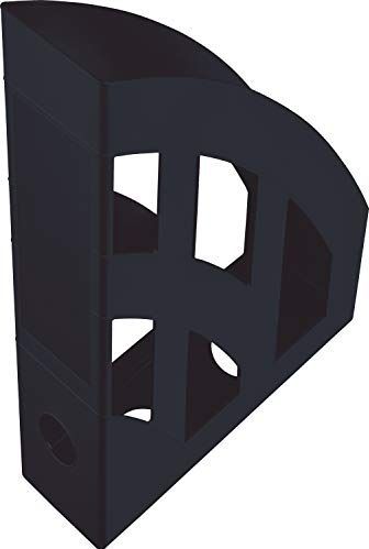 helit Stehsammler recycelter Kunststoff schwarz , DIN C4