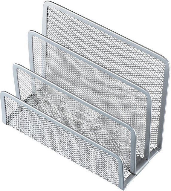 Brievenstandaard Mesh zilver