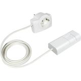 Ehmann 2160c0709 Snoerdimmer Geschikt Voor Lampen: LED-lam - Spaarlam - Halogeenlam - Gloeilamp Wit