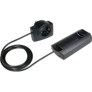 Ehmann 2620x0009 Dimadapter Geschikt voor lampen: Halogeenlamp, Gloeilamp Zwart