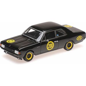 Opel Rekord 1900 'Schwarze Witwe' Erich Bitter 2. AVD-Rundstreckenrennen 'Carolus Magnus' Zolder 1968 - 1:43 - Minichamps