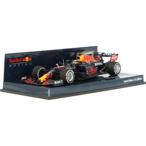 Minichamps 410210833 1:43 Red Bull Racing Honda RB16B-Max Verstappen-Winnaar Franse GP 2021 Collectible Miniatuurauto, meerkleurig