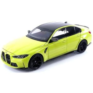 Minichamps 113020204 - B-M-W M3 Yellow Metallic 2020 1/18 - schaal 1/18 - Collectiemodel