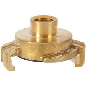 Fukana Schnellkupplung mit Innengewinde 33108 messing, 1/4' IG (innen ca. 11,5mm), Geka kompatibel