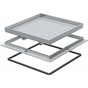 OBO Bettermann OBO RK/SL2V3/20 Zware kadercassette blind 383x383x 20, Elektronica benodigdheden + Behuizing