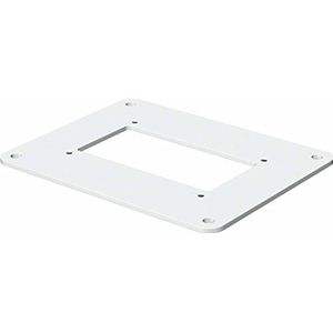 OBO Bettermann OBO ISS BP70110 Basisplaat strip verzinkt rws staal (Basis), Elektronica benodigdheden + Behuizing, Wit