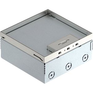 OBO Bettermann - UDHOME4 2V V - Vloertank Compleet - Roestvrij Staal - 199 mm